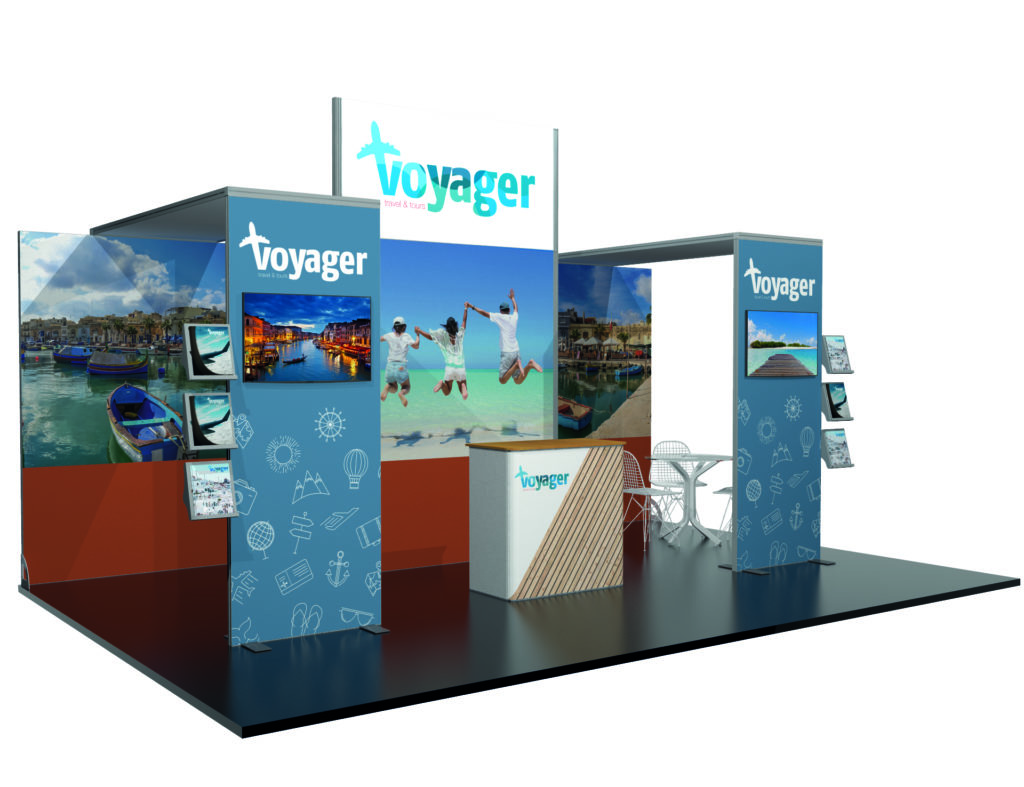 MSH2019 - Stand VKF 24m² 6x4m VOYAGEUR Rendu