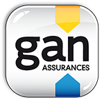 Logo de nos clients en réalisation : gan assurances